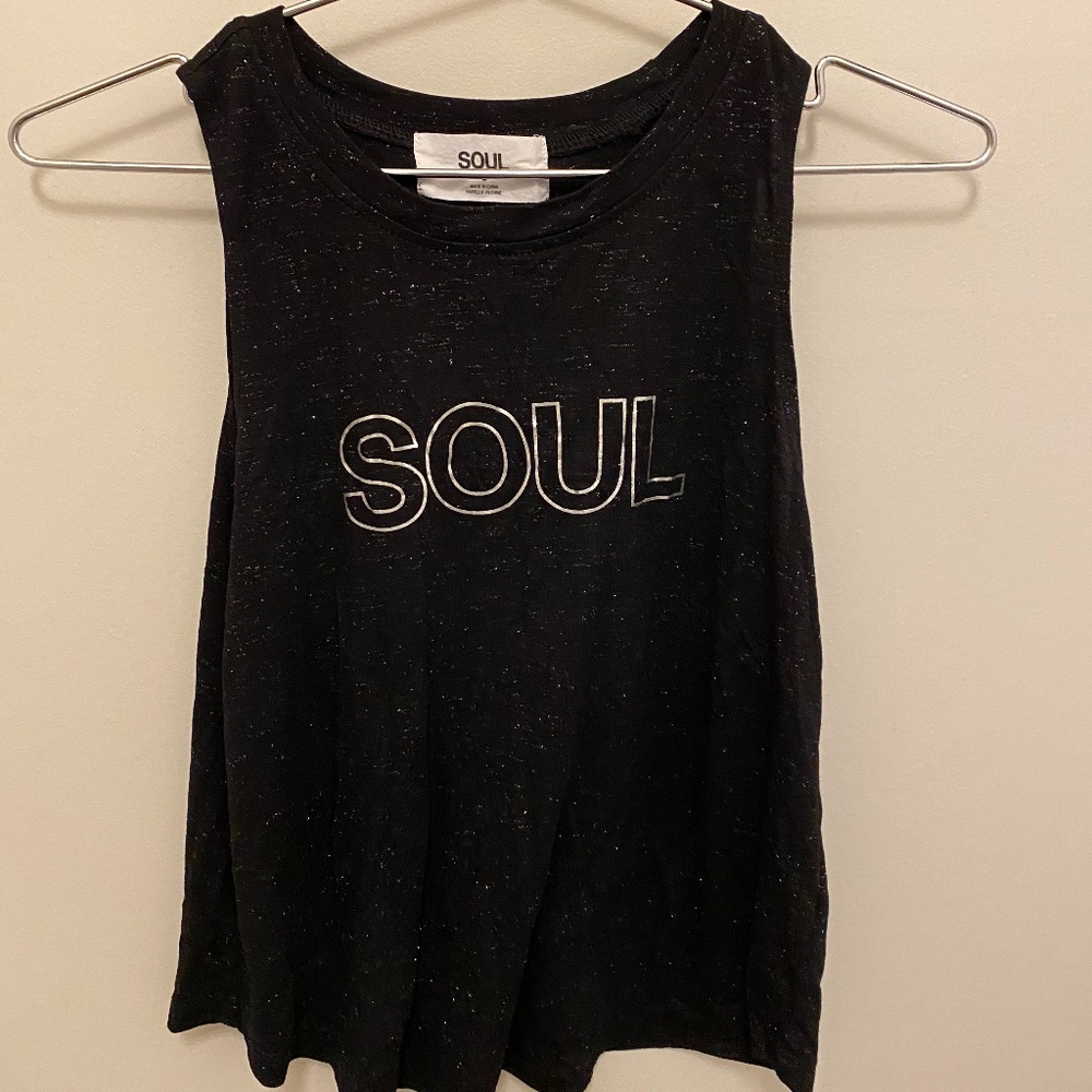 Soul Cycle crop tank